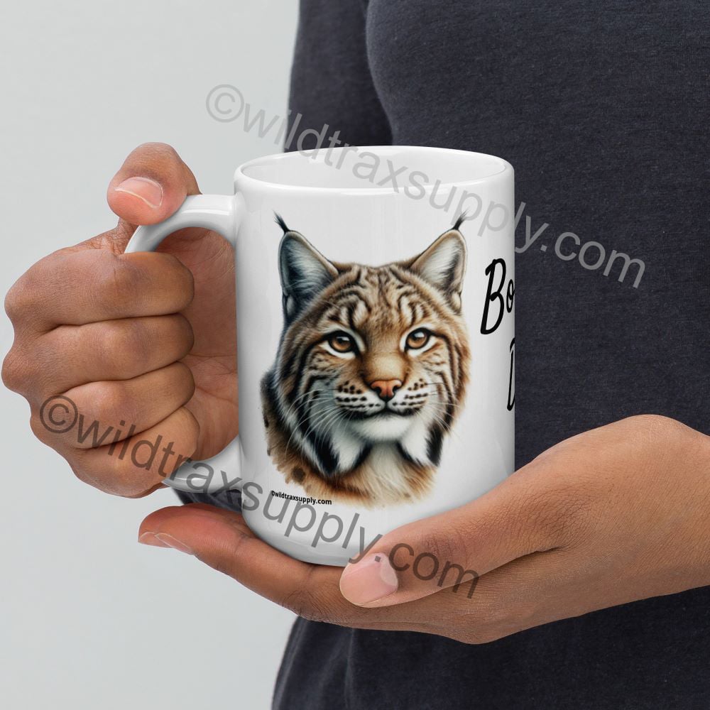 "Bobcat Dad" Ceramic Coffee Mug 15 oz
