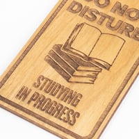 Image 4 of Do Not Disturb - Wooden Door Hangers
