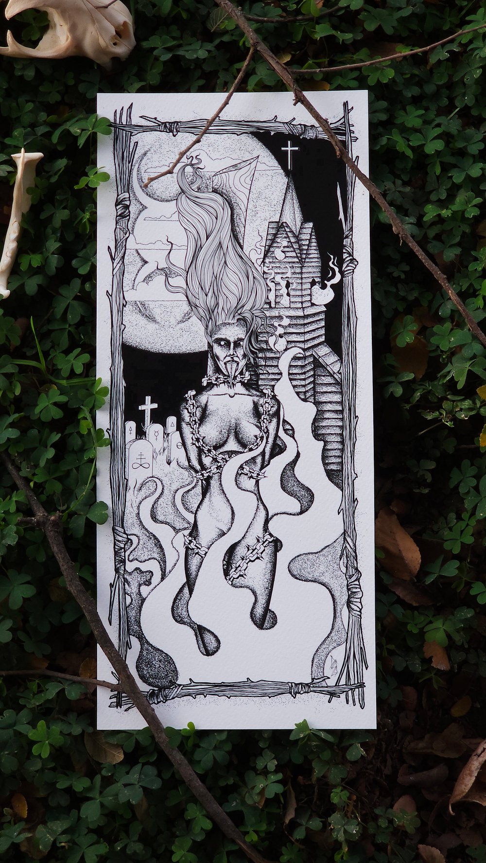 Image of "Salem Witch" Print