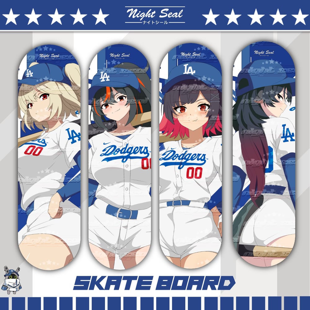 Image of LA x Waifus / Skateboard deck