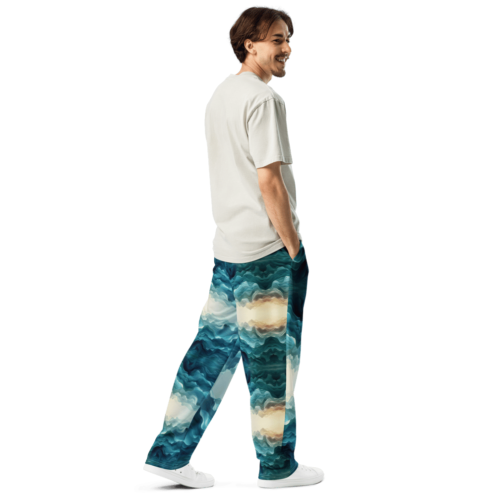 Image of  Blue World Wideleg Jogger