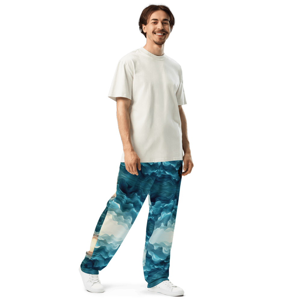 Image of  Blue World Wideleg Jogger