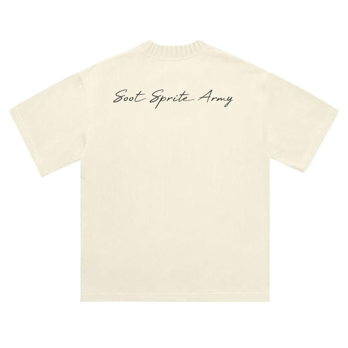 Soot Sprite Army - Ruffle Neck T-shirt
