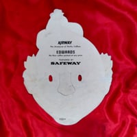 Image 2 of Circus Clown - Airway Edwards Coffee - Safeway Grocery Store Promotional Mask (1950's) 