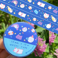 Image 1 of Space dog washi tape