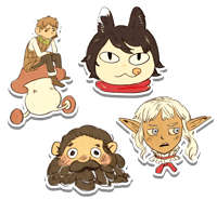 Dunmeshi Stickers