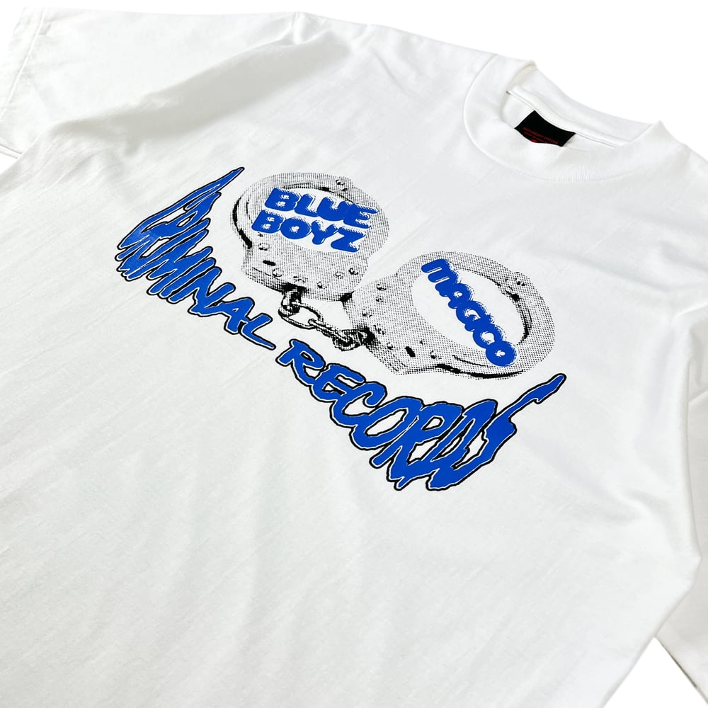 MAGICO X BLUE BOYZ - "Criminal Records" Tee