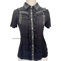 Image 2 of Japanese Axes Femme Black Top