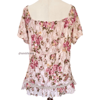 Image 4 of Japanese Axes Femme Floral Top