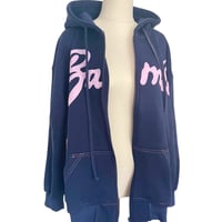 Image 2 of ByeBambi Navy Britney Zip Jacket