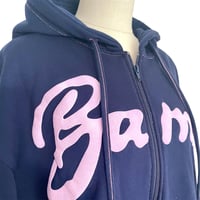Image 3 of ByeBambi Navy Britney Zip Jacket