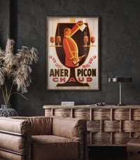 Image 2 of Amer Picon Chaud | Noel Fontanet | Vintage Poster | Wall Art Print
