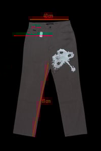 Image 4 of Pipi Blume pants grey striped (unique)
