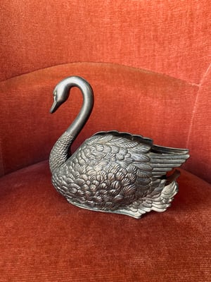 Image of Porte courrier en forme de cygne 