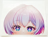 Image 2 of [Preorder] Lilith (Liliweiss) Window Holo Peeker 5" Car Decal Sticker | Goddess of Victory: Nikke