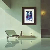 Image 4 of Heat Exchange - Limited LinoPrint