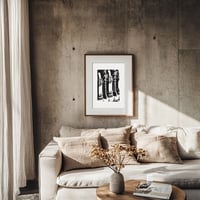 Image 2 of Heat Exchange - Limited LinoPrint