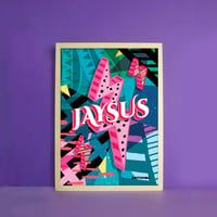 NEW A4 SIZE Jaysus Print