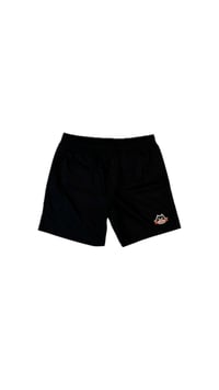 Image 1 of Rubber logo beach shorts