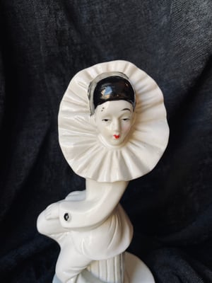 Image of Figurines Pierrot en céramique