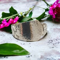 Image 1 of Vintage Norwegian Sterling Silver Spoon Ring - Size O