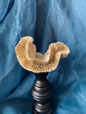 Image of Création unique : corail monté sur socle en bois