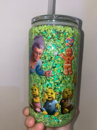 Image 2 of Shrek glass snowglobe 