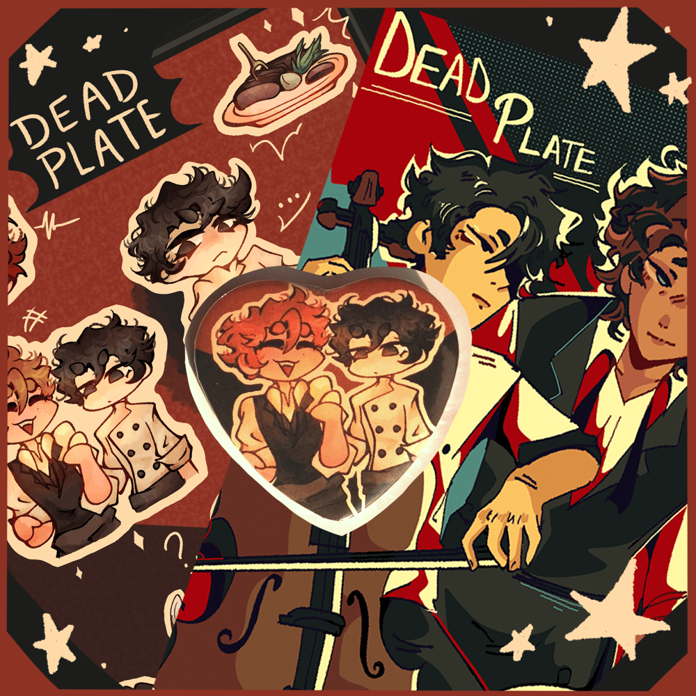 Image of DEAD PLATE MERCH