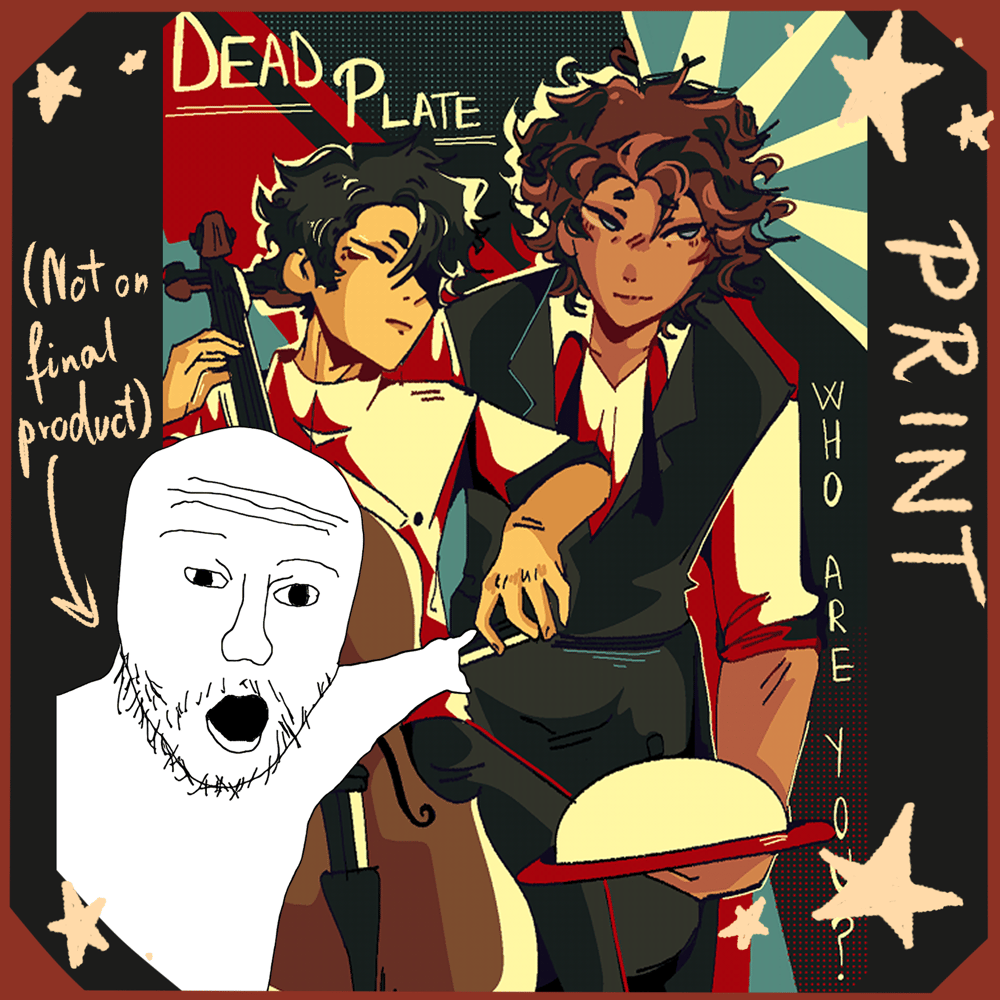 Image of DEAD PLATE MERCH