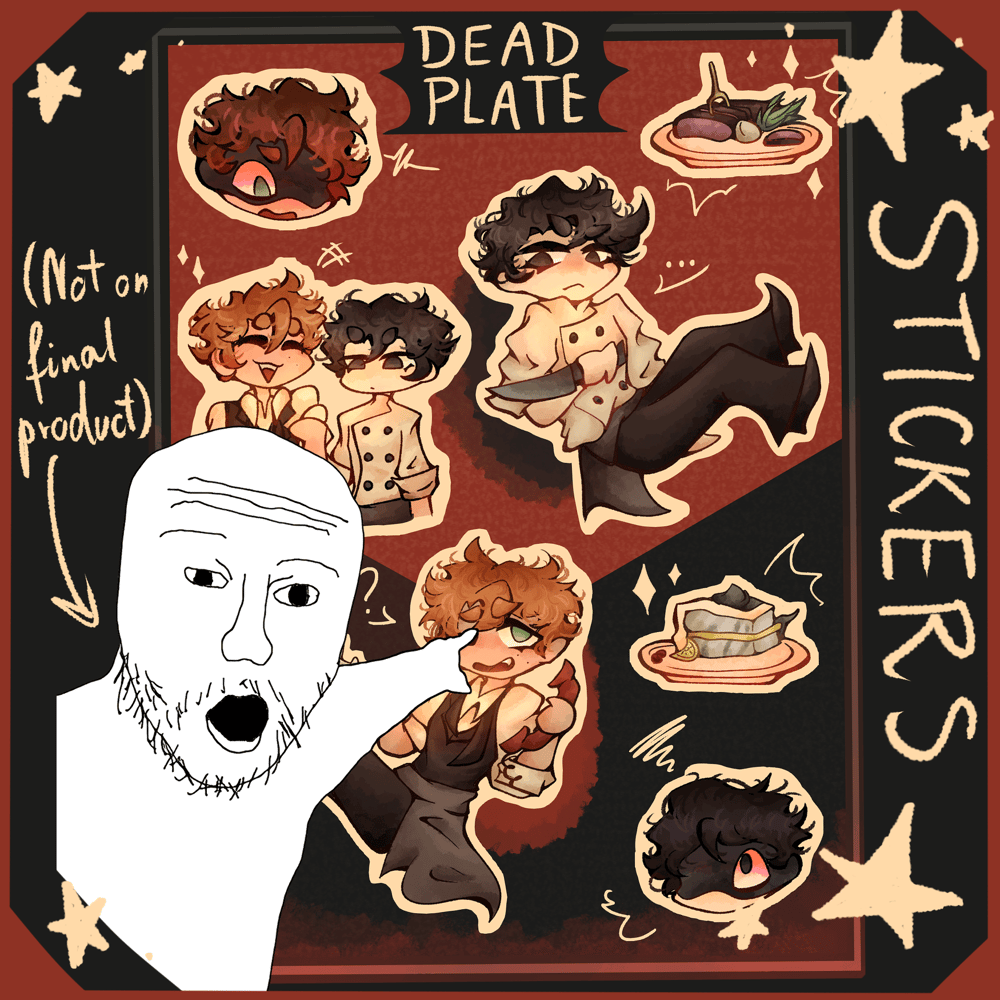 Image of DEAD PLATE MERCH