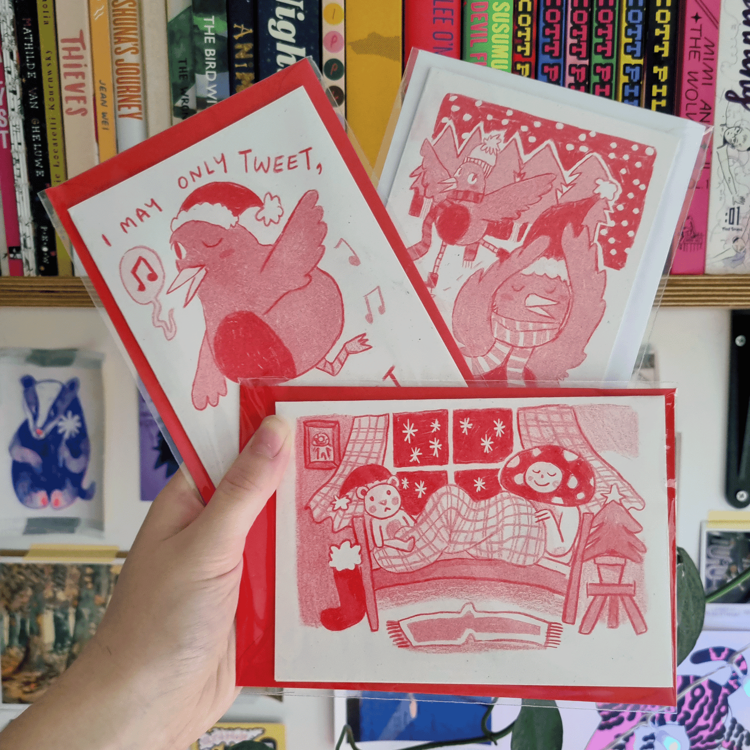 CHRISTMAS RISO-CARDS