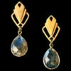 PLISSÉ SILHOUETTE Earring - Labradorite