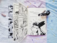 Image 3 of REQUIEM FOR A FRIEND by Emma Evans- A 20 page riso zine about pet loss.