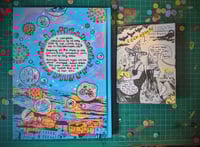 Image 3 of Virtually the Same- A 100pp Lockdown Corona Diary Comic + 8pp companion Riso Zine -Lockdown 2.
