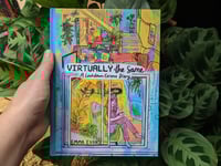 Image 4 of Virtually the Same- A 100pp Lockdown Corona Diary Comic + 8pp companion Riso Zine -Lockdown 2.