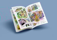 Image 5 of Virtually the Same- A 100pp Lockdown Corona Diary Comic + 8pp companion Riso Zine -Lockdown 2.