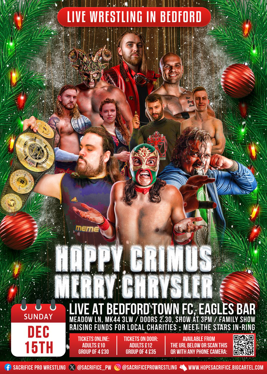 Image of [FRONT ROW TICKET] - Sun Dec 15th - Happy Crimus