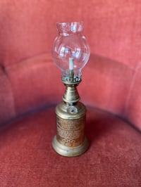 Image 1 of Lampe à essence Olympe, années 1900