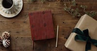 Image 1 of ESV Single Column Journaling Bible (TruTone, Chestnut, Leaves Design)