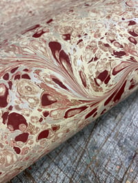 Image 2 of 'Quartz' one-of-a-kind hand marbled SECOND 