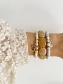 Bracelet KAAN // Howlite marbre