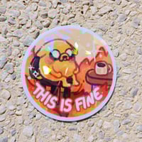 Image 4 of ★ SILLY MEME HOLO STICKERS ★