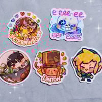 Image 1 of ★ GAMES HOLO STICKERS ★