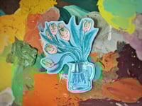 Image 4 of Custom shape 10cm Illustrated Vinyl Stickers PART 2!