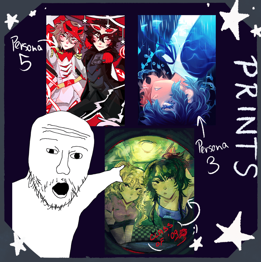 Image of PERSONA & CLASS OF 09 PRINTS