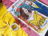 Image 5 of A4 Custom Illustrated Portrait Semi Realistic/In My Style