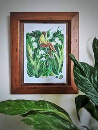 Image 5 of Waking Up - A5 digital Snowdrop Art Print