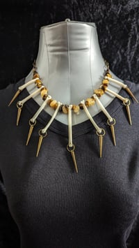 Image 5 of FERAL VII : REAL Fox bones necklace, Vulture culture