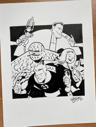 Image of FANTASTIC FOUR Fan Art