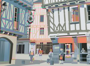 Vannes, Place Saint-Pierre